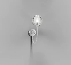 Applique*Vistosi Applique murale, PUPPET AP P, , L21cm, H40cm - cristal transparent