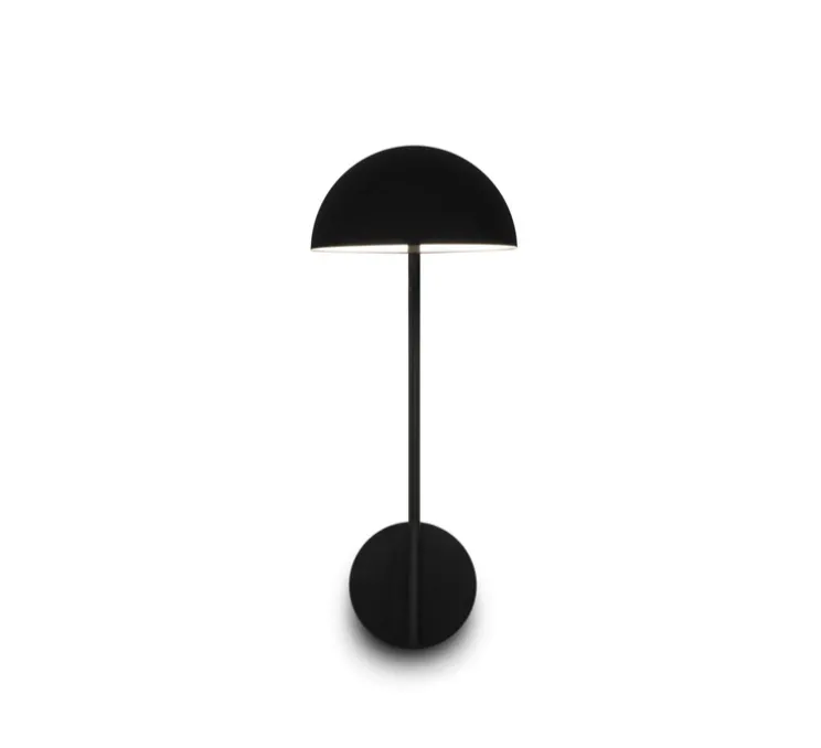 Applique murale, Pure Led, noir et or, 3000K, 1150lm, LED, Øcm, H41cm - Faro