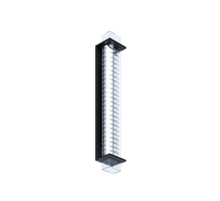 Applique murale, Quadratube W4, argent, LED, dim, 2700K, 890 lm, L12cm, H68cm - Sammode