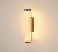 Applique*SLV Applique murale, Quimera, , LED, dim, 2700-3000K, 330 lm, Ø7,6cm, H41,3cm - cuivre foncé mat