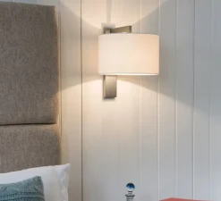 Applique murale, Ravello Wall, bronze, blanc, L60cm, H30cm - Astro Lighting