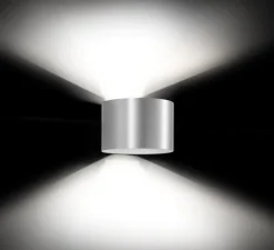 Applique*Wever&Ducré Applique murale, RAY 1.0, , Ø15cm, H10cm - aluminium brossé