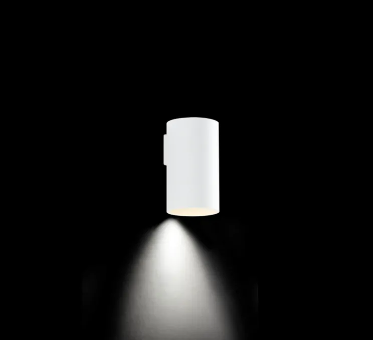 Applique murale, RAY mini 1.0, blanc, Ø6,7cm, H11,5cm - Wever&Ducré