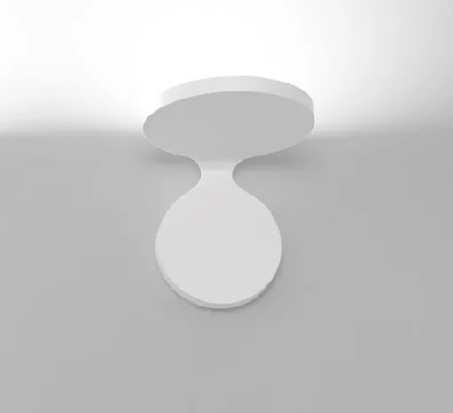 Applique*Artemide Applique murale, Rea 17, , LED, 3000K, 1950lm, L17cm, H16,3cm - blanc