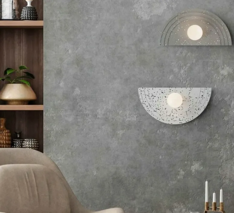 Applique*Robin Applique murale, Regina Wall, , L48cm, H25cm - grey recycled plastic