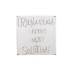 Applique*Seletti Applique murale, Revolution, , LED, dim, , lm, L70cm, H70cm - blanc