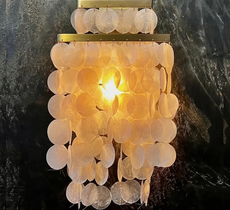 Applique*Gong Applique murale, Rita, , L15cm, H55cm - blanc