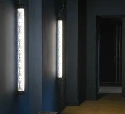 Applique murale, RIVOLI, Dimmable, noir, IP68, L130cm, H10cm - Sammode