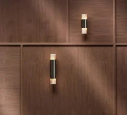 Applique*CTO lighting Applique murale, Roma, , LED, 2700K, L5,4cm, H8,5cm - bronze et albâtre