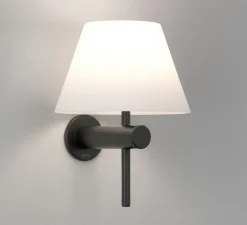 Applique murale, Roma, noir mat, IP44, L15cm, H19cm - ASTRO LIGHTING