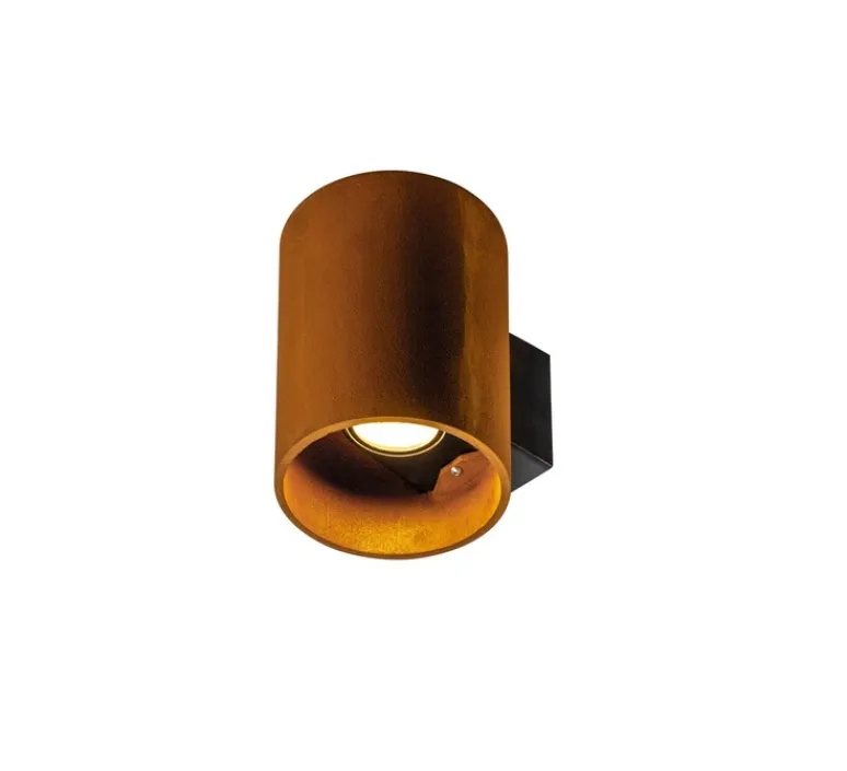 Applique*SLV Applique murale, Rusty UP/Down, , IP65, LED, 3000K, 525 lm, Ø14cm, H18cm - rouille