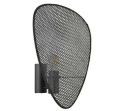 Applique murale, Screen, noir, Ø33cm, H42cm - Market Set