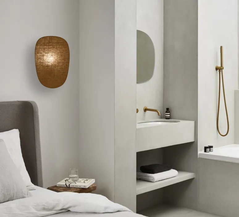 Applique*Market Set Applique murale, Screen 70's, , L28,5cm, H40cm - jaune curry