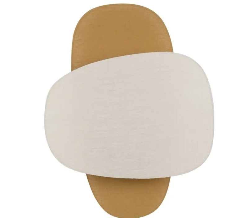 Applique*Market Set Applique murale, Screen 70's double, , L57cm, H76cm - gris bouleau, jaune curry