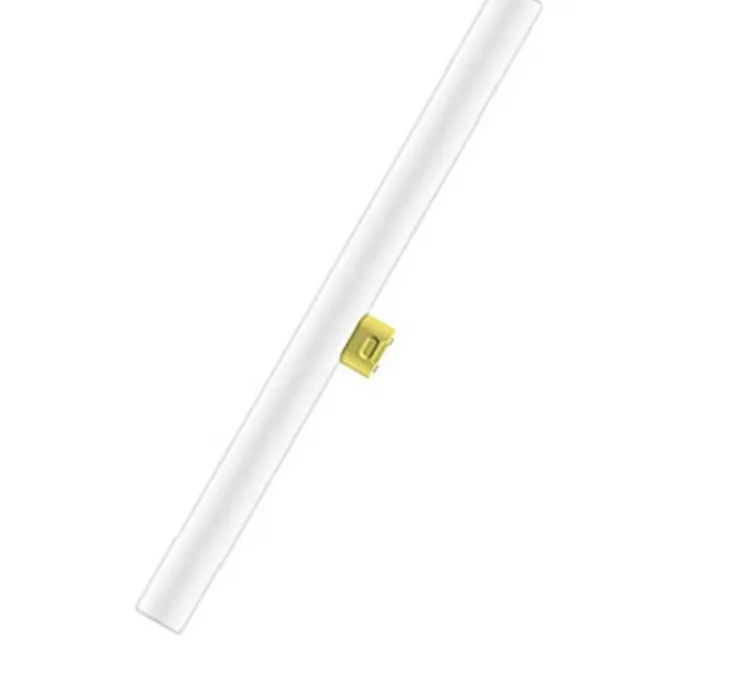 Applique murale S14d, Lampe tubulaire opale, blanc, LED, Ø7cm, H30cm - NEDGIS