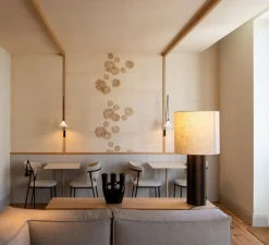 Applique*Serax Applique murale, Seam Wall lamp S, , L20cm, H75cm - Noir et blanc