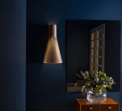 Applique*Secto Design Applique murale, Secto 4230, , 3000K, 370lm, H60cm - noyer