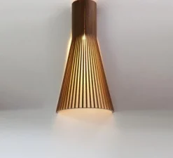 Applique*Secto Design Applique murale, Secto 4230, , 3000K, 370lm, H60cm - noyer