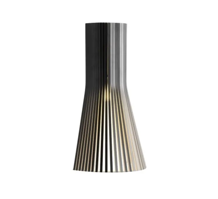 Applique murale, Secto 4231, noir, 3000K, 370lm, H45cm, L25cm - Secto Design