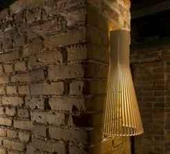 Applique*Secto Design Applique murale, Secto 4230, sans câble, , L31cm, H60cm - bouleau