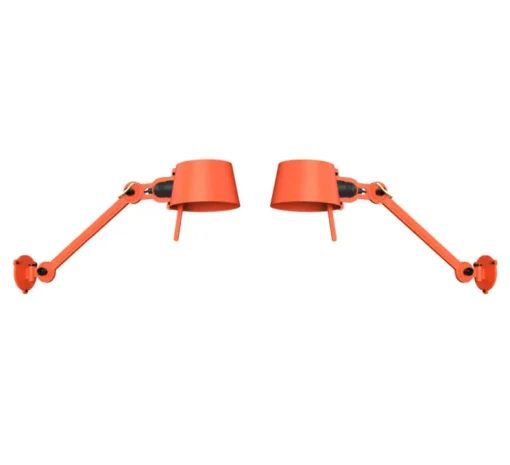 Applique murale, Set x2 Bolt bed sidefit, Orange vif, avec câble, L53,7cm, H9cm - Tonone