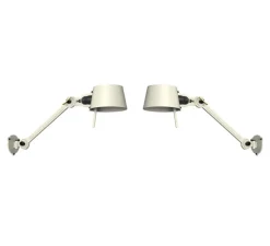 Applique*Tonone Applique murale, Set x2 Bolt bed sidefit, , avec câble, L53,7cm, H9cm - gris cendre