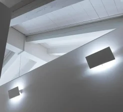 Applique*Quadrifoglio Lighting Applique murale, Shadow Piccola, , LED, 2700K, 1600lm, L33cm, H17cm - blanc