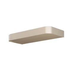 Applique murale, Shift Large, champagne, LED, 2700K, 5085 lm, L34cm, H4cm - Lodes