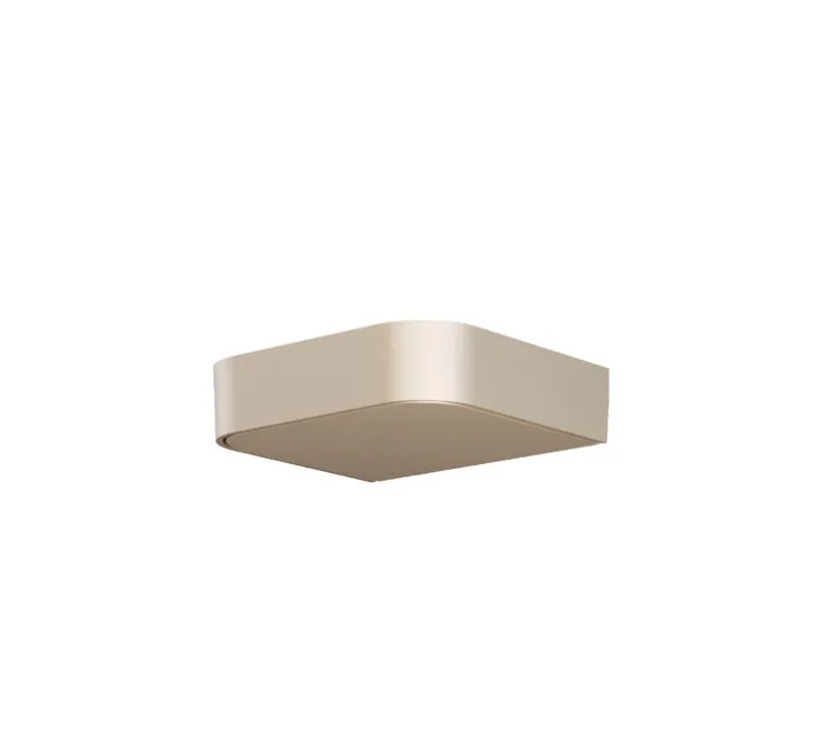 Applique murale, Shift Small, champagne, LED, 2700K, 2495 lm, L17cm, H4cm - Lodes