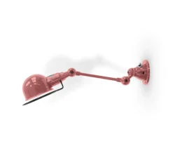 Applique murale, Signal 1 bras, SI701, vieux rose, L32cm, H15cm - Jieldé