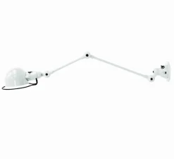 Applique*Jieldé Applique murale, Signal 2 bras, SI371, , mat, Ø10cm, H47cm - blanc