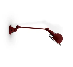 Applique*Jieldé Applique murale, Signal 1 bras, SI301, , L40cm, H15cm - bourgogne, mat