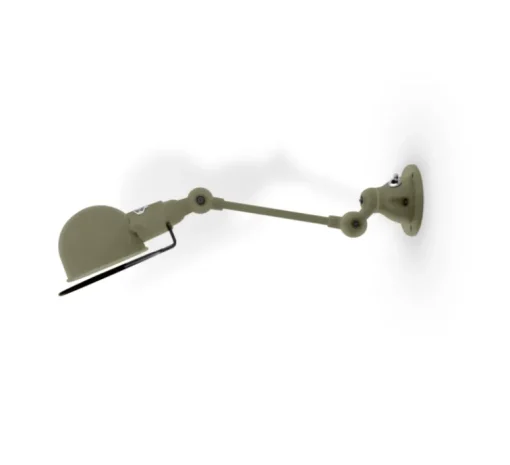 Applique*Jieldé Applique murale, Signal 2 bras, SI701, mat, Ø10cm, H47cm- gris, vert