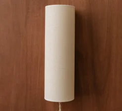 Applique murale, Simone, beige, L11cm, H35cm - An°so