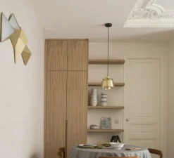 Applique*Market Set Applique murale, Singapour, , Ø40cm, P22cm - anthracite, blanc