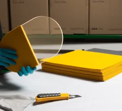 Applique*A-N-D Applique murale, Slab W20 Dali, , LED, 2700K, 105lm, L16,5cm, H27,5cm - jaune