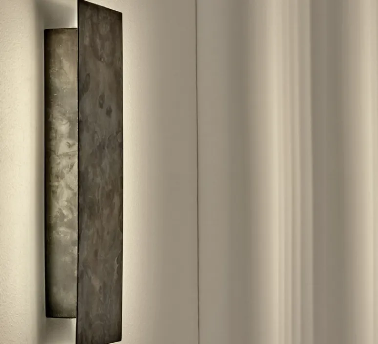 Applique*Serax Applique murale, Sofisticato 41, , LED, K, lm, L13cm, H38cm - Acier bleu