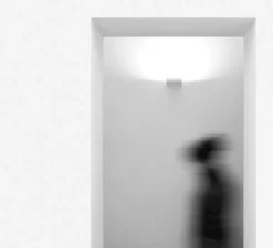 Applique*Davide Groppi Applique murale, Sol 1, , LED, dim, 2700K, 836 lm, L14,2cm, H2,6cm - blanc mat