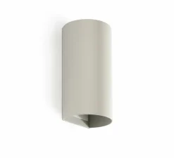 Applique*Faro Applique murale, Sole 2L, lisse, , L8cm, H15,5cm - gris