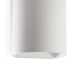 Applique*Faro Applique murale, Sole 1L, lisse, , L8cm, H10cm - blanc