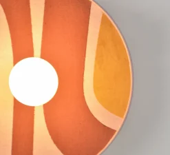 Applique murale, Sonia Laudet D40, Rose seventies, Ø40cm, P14cm - Market Set