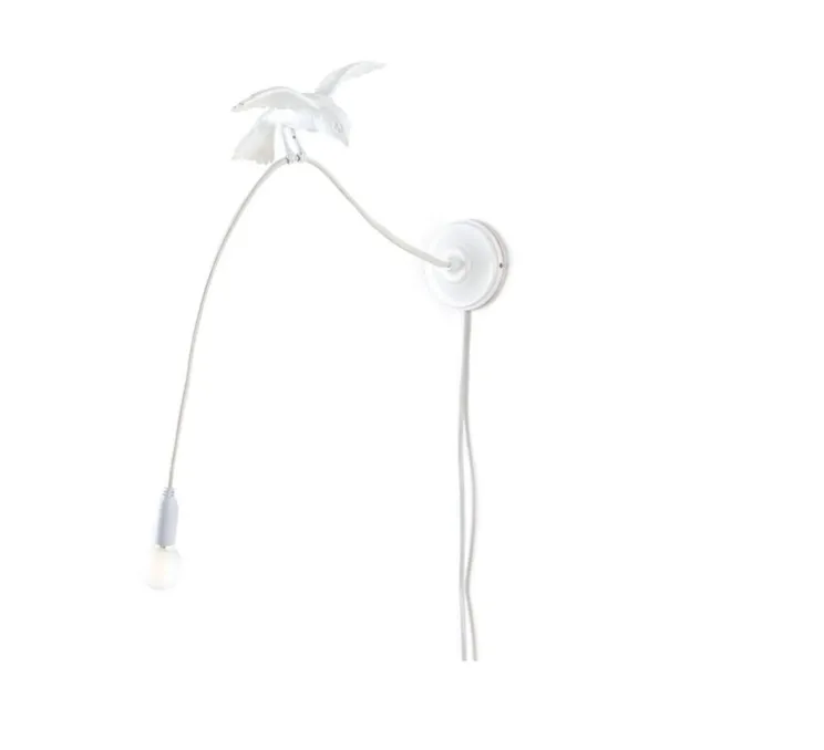 Applique murale, Sparrow Wall Cruising, blanc, L10cm, H10cm - Seletti
