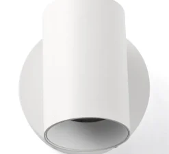 Applique murale, Stan, blanc mat, Ø6cm, H10,5cm - Faro