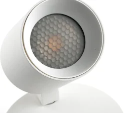 Applique murale, Stan, blanc mat, Ø6cm, H10,5cm - Faro