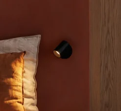 Applique*Faro Applique murale, Stan, , Ø6cm, H10,5cm - noir mat