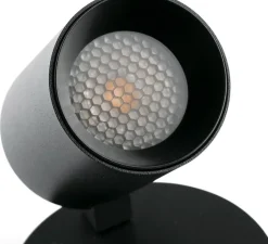 Applique*Faro Applique murale, Stan, , Ø6cm, H10,5cm - noir mat