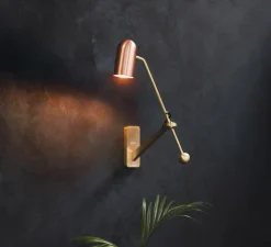 Applique murale, STASIS, laiton, L48cm, H53cm - Bert Frank