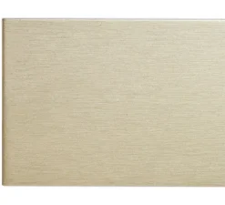 Applique murale, Stick, double, nickel doré satiné, LED, dim, 2700K, 3750 lm, L19,6cm, H60cm - Contardi