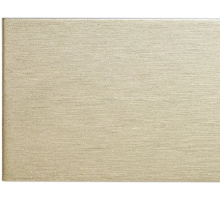 Applique murale, Stick, trio, nickel doré satiné, LED, dim, 2700K, 7500 lm, L60cm, H35,9cm - Contardi