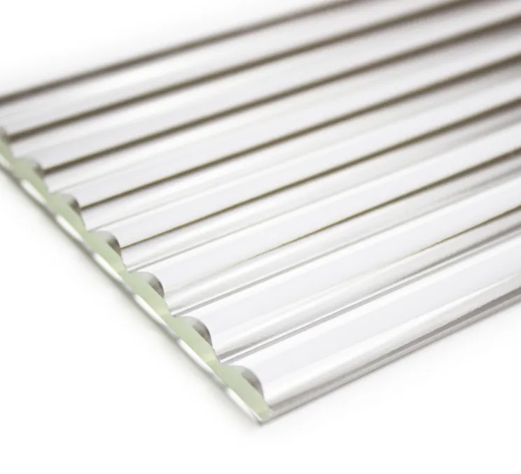 Applique murale, Stick, trio, nickel doré satiné, LED, dim, 2700K, 7500 lm, L60cm, H35,9cm - Contardi